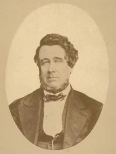 Photograph of William Henry Aspinwall, an American businessman and a partner in the firm Howland & Aspinwall.