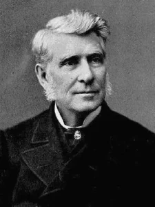 Photograph of Alfred Smith Barnes, an American publisher and founder of A.S. Barnes & Co.