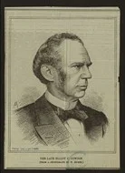 Illustration of Elliot Cowdin, an American businessman, politician, and Union Army general.